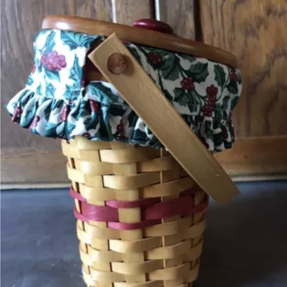 Vintage Longaberger Christmas Collection 1998 Edition Glad Tidings Basket - Picture 4 of 6